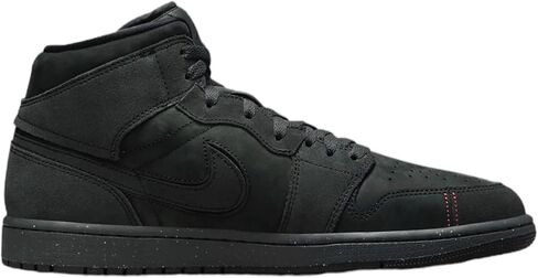 Nike Air Jordan 1 Mid Men's Shoes White/Gym Red-Black DQ8426-106 7 in Saudi Arabia