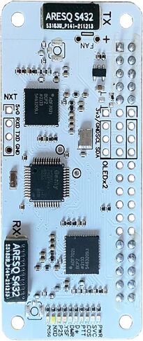 AURSINC MMDVM وحدة نقطة الاتصال المزدوجة ذات القبعة المزدوجة تدعم P25 DMR YSF NXDN DMR لـ Raspberry pi (بدون OLED) in Kuwait