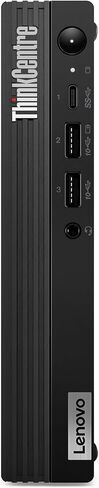 كمبيوتر مكتبي صغير Lenovo ThinkCentre M70q Gen 4 Home & Business (Intel i5-13400T 10-Core، ذاكرة الوصول العشوائي 16 جيجابايت، 512 جيجابايت PCIe SSD، Intel UHD 730، WiFi، بلوتوث، أسود، Win 11 Pro) in Saudi Arabia