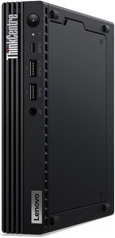 Lenovo ThinkCentre M70q Gen 4 Home & Business Mini Desktop (Intel i5-13400T 10-Core, 16GB RAM, 256GB SSD, Intel UHD 730, WiFi, Bluetooth, Black, Win 11 Pro) in Saudi Arabia