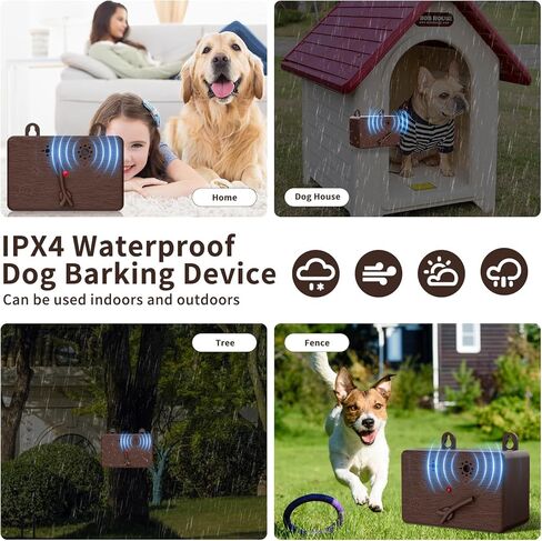 جهاز مضاد للنباح، 3 أوضاع بالموجات فوق الصوتية لجهاز مضاد للنباح للكلاب، أجهزة ردع نباح الكلاب بطول 50 قدمًا، صندوق التحكم في نباح الكلاب في الأماكن المغلقة والخارجية، كاتم صوت إيقاف نباح الكلاب، جهاز مضاد للنباح in Kuwait