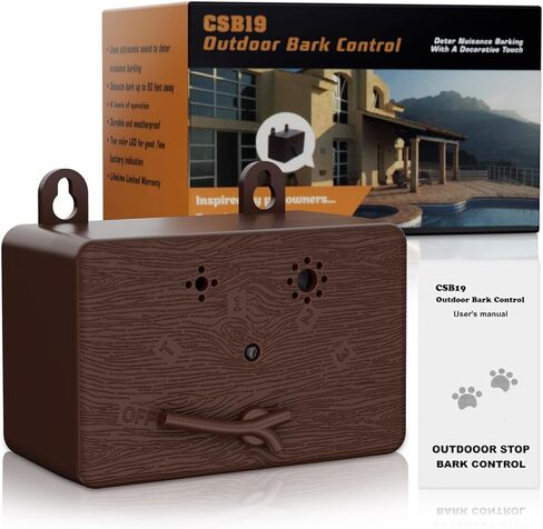 جهاز مضاد للنباح، 3 أوضاع بالموجات فوق الصوتية لجهاز مضاد للنباح للكلاب، أجهزة ردع نباح الكلاب بطول 50 قدمًا، صندوق التحكم في نباح الكلاب في الأماكن المغلقة والخارجية، كاتم صوت إيقاف نباح الكلاب، جهاز مضاد للنباح in Kuwait