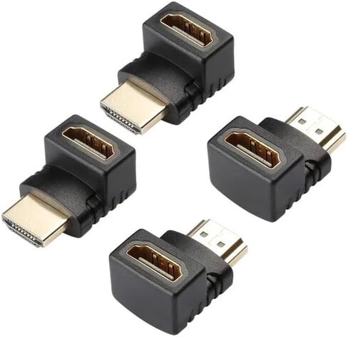 HDMI Adapter HDMI Male to Female Connector with 90 Degrees in Saudi Arabia