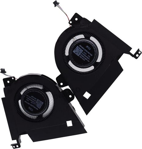 Deal4GO CPU & Graphics GPU Cooling Fan Replacement for ASUS ROG Zephyrus GX650 GX650RX-XS97 GX650PY-XS97 GX650RM-ES74 GX650RW GX650RS, Black in Saudi Arabia