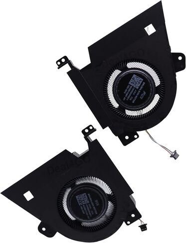 Deal4GO CPU & Graphics GPU Cooling Fan Replacement for ASUS ROG Zephyrus GX650 GX650RX-XS97 GX650PY-XS97 GX650RM-ES74 GX650RW GX650RS, Black in Saudi Arabia