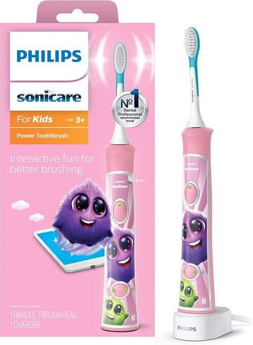 PHILIPS Sonicare for Kids Design a Pet Edition, Corded Electric, Brush Head Bundle, BD1005/AZ in Kuwait
