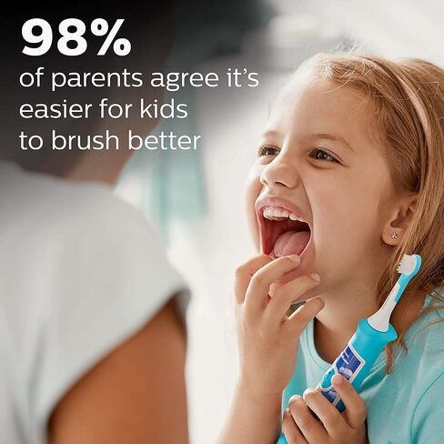 PHILIPS Sonicare for Kids Design a Pet Edition, Corded Electric, Brush Head Bundle, BD1005/AZ in Kuwait