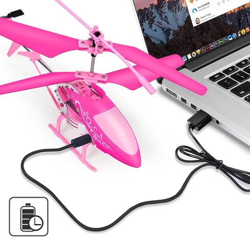 طائرة هليكوبتر بجهاز تحكم عن بعد للأطفال من يونج إن كيدز | ألعاب طائرات الهليكوبتر Rc مع أضواء LED، 3.5 قناة، مثبت جيروسكوبي، تثبيت الارتفاع، ألعاب طائرات الهليكوبتر 2.4 جيجا هرتز للمبتدئين من الأولاد والبنات في الأماكن المغلقة- Eagel in Kuwait