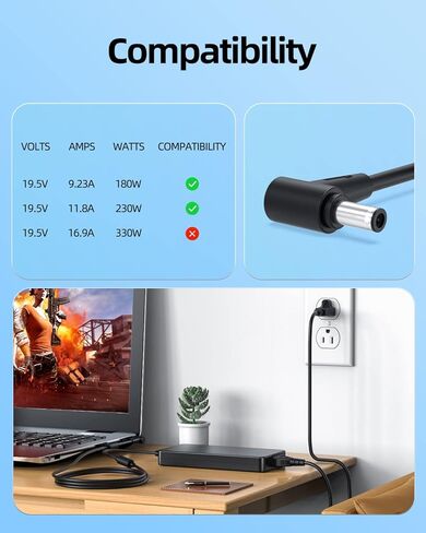 AC Charger Fit for Asus ProArt Studiobook Pro 16 OLED W5600 W7600 H5600 H7600, AMD Ryzen 5000 Series, 11th Gen Intel Laptop Power Supply Adapter Cord in Saudi Arabia