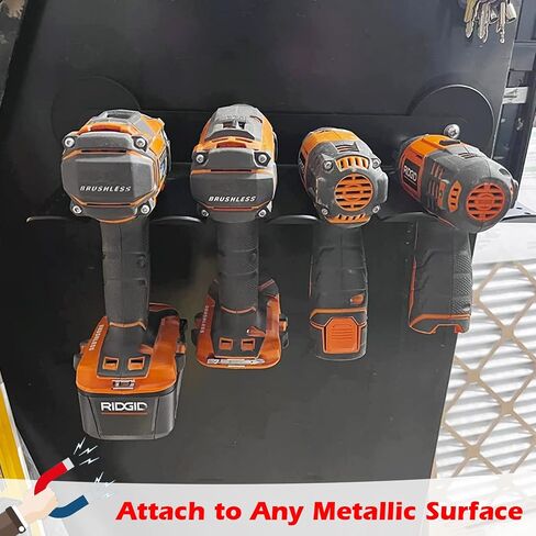 MUTUACTOR Magnetic Screwdriver Rack,1PCS Heavy Duty Magnetic Mount Red Screwdriver Organizer,Magnetic Tool Holder Durable Storage Holder for Multiple Screwdriver Plier Shear Tool Chest Cart Workbench in Kuwait