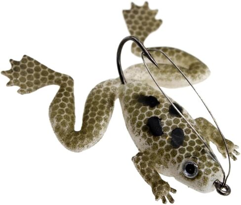 6pcs Golf Scorecard Fishing Lure Crank 6cm Thunder Frog Sling Shot Fish Lures Accessory Head Lure in Kuwait