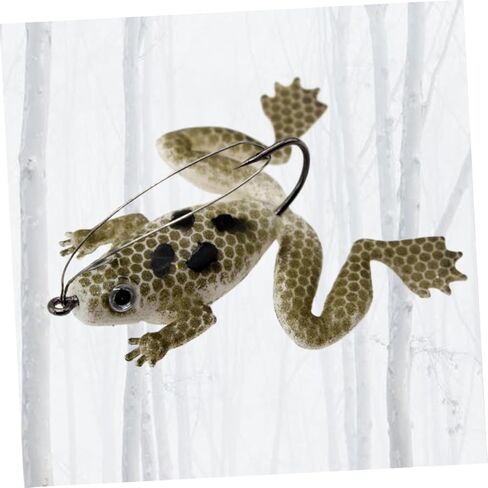 6pcs Golf Scorecard Fishing Lure Crank 6cm Thunder Frog Sling Shot Fish Lures Accessory Head Lure in Kuwait