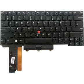GinTai US Keyboard Replacement for Lenovo Thinkpad E14 GEN 1 / GEN 2 1TH 2TH 20T6 20T7 20RA 20RB SN20U63672-01 V185920BS1