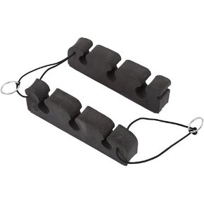 Vbestlife 2Pcs Fishing Rod Car Stand, Portable Magnetic Car Fly Rod Density Foam Fly Fishing Rod Holder Car Pole Stand Rack Fishing Rod Holder For Car Fishing Rod Holder For Car