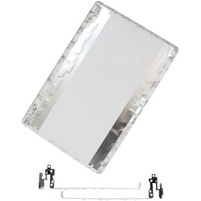 LCD Back Cover & Hinges for HP 17-by 17-CA 17T-by 17Z-CA 17-by2053cl 17-by3063st 17-by0062st 17-by3053cl 17-by0053cl 17-by4013dx 17-by4633dx 17-ca0064cl 17-ca3055cl L22499-001 L22536-001