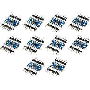 NOYITO TXS0108E High Speed Full Duplex 8 Channel Level Conversion Module 3. 3V 5V 8-Bit 8 CH Logic Level Bi-Directional Converter Module (Pack of 10)