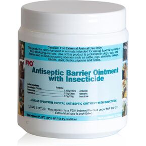F10 Antiseptic Barrier Ointment for Pets, Natural Wound Healing Ointment for Pet, Relieves Pain & Prevents Infection - 100g