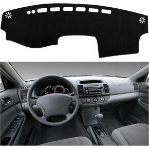 سجادة غطاء لوحة القيادة SPEEDWOW متوافقة مع Toyota Sienna 2011-2014