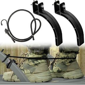 RunNico Climber Stand Accessories, Climbing Tree Stand Accessories with Elastic Rope, Fast Climb Stirrup for 1'' Square Tube Bracket Outdoor Hunting Standing Safety