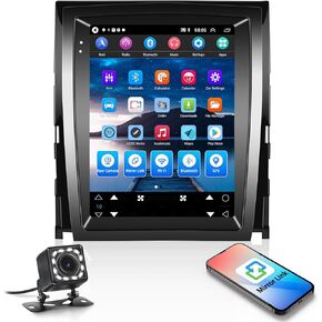 UNITOPSCI 2G+64G لـ Cadillac Escalade 2007-2012 راديو Android Car Stereo Wireless Apple CarPlay Android Auto Bluetooth 9.7 بوصة شاشة لمس عمودية GPS للملاحة HiFi FM/RDS WiFi SWC+ كاميرا احتياطية in Saudi Arabia
