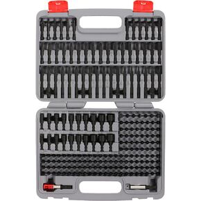 ARES 70013-8-Piece S2 Steel Impact Driver Bit Set - Includes Phillips 1,2,3,4 and Slotted 1/4-Inch, 5/16-Inch, 3/8-Inch and 1/2-Inch Bits - High Alloy S2 Steel Construction