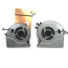 CPU+GPU Cooling Fan Compatible with HP Omen 17.3"" 17-an 17-AN120NR 17-AN010CA 17-AN012DX 17-AN013TX TPN-Q195 Series 931576-001 931577-001 Dual Fans