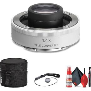 Sony FE 1.4X Teleconverter with Lens Cap Keeper and Cleaning Kit (Renewed)
