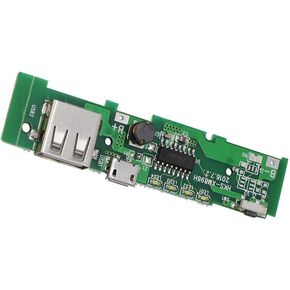 KOOBOOK 1Pcs 5V 1A USB Power Bank Charger Module 18650 Lithium Battery Charging PCB Board DIY