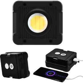 10000mAh 6000LM Rechargeable Camping Light Cob Light 2400/4000/6500K Tent Light Portable Cob Light Waterproof Tent Light Power Failure Emergency Survival Kits