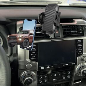 Toyota 4runner Phone Mount for 2024 Toyota 4runner Accessories Toyota 4runner Phone Holder Support 2010-Present Toyota 4runner Compatible for All Cell Phones
