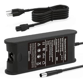90W 65W AC Adapter Laptop Charger for Dell Latitude E6430 E6440 E6410 E6420 E6400 E6500 E6520 E6530 E6510 E6230 E6330 E5540 E5430 E7250 E7440 LA65NM130,Latitude 5480 7280 7490 Listed Power Adapter