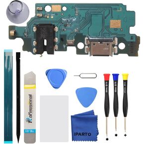Charging Port Replacement Kit for Samsung Galaxy A23 5G SM-A236U SM-A236U1 USB Flex Dock Connector Charging Flex Replacement with Tools