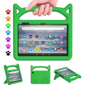 حافظة كمبيوتر لوحي للأطفال 2022 مقاس 7 بوصات (الجيل الثاني عشر فقط، إصدار 2022)، غطاء Ubearkk خفيف الوزن ومضاد للانزلاق ومقاوم للصدمات ومناسب للأطفال غير متوافق مع iPad/Samsung/ONN Tab in Kuwait