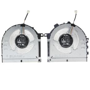 CPU&GPU Cooling Fan for Lenovo Ideapad Gaming 3-15ACH6 3-15IHU6 5h40s20422 DFS5M325063B1H DFS5K12B159A1H