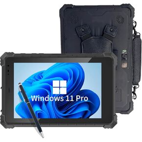 W10Y Rugged Tablet,10.1 Inch Windows 11 Pro Industrial Tablet,8GB+128GB,Intel Core(TM) i5-10210Y,IP68 Waterproof,700nit Sunlight Readable,4G LTE GPS WiFi Heavy Duty Outdoor Work Tablet PC 2024