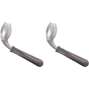 Rehabilitation Advantage Right Handed Grip Easy Offset Spork
