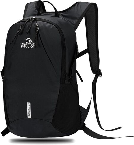 Lightweight sport Backpack for Hiking Daypack， Running，motorcycle, bike or scooter riders, a perfect commuter essential (Obsidian Black) in Saudi Arabia