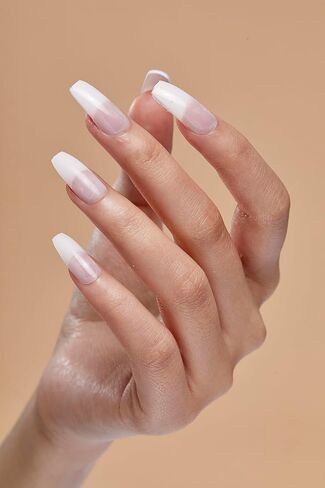 Kiss Salon Acrylic Nude Nails, KAN03, 28 Count in Saudi Arabia
