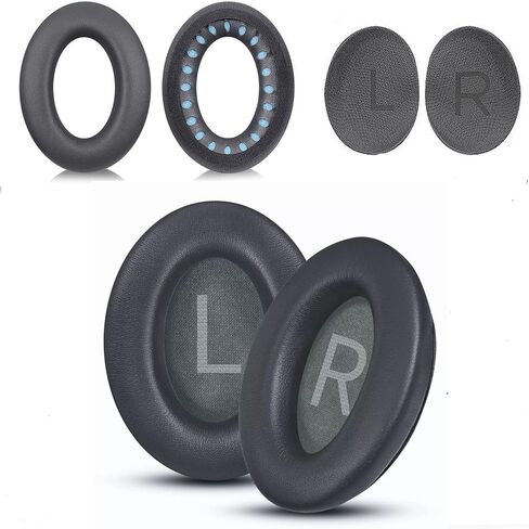 Replacement Ear Pads Cover,Earpads Cushions for Bose Quietcomfort QC45 QC 45 Over Ear Headphones (White) in Saudi Arabia