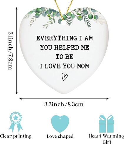 Godparent Gifts from Godchild Ornament Keepsake Sign Heart Plaque Baptism Gifts for Women Ornaments Gifts for Godparents 2024 Thank You for Being Mine Christmas Ornament in Saudi Arabia