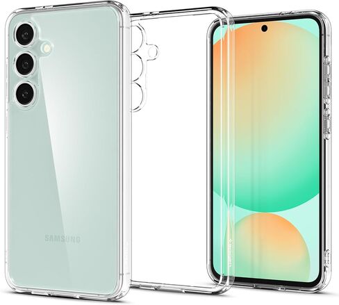 حافظة Spigen Ultra Hybrid مصممة لهاتف Galaxy S24 FE (2024) [مضادة للاصفرار]، شفافة كريستالية in Saudi Arabia