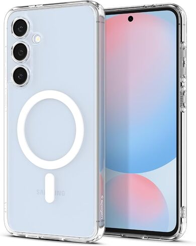 حافظة Spigen Ultra Hybrid مصممة لهاتف Galaxy S24 FE (2024) [مضادة للاصفرار]، شفافة كريستالية in Saudi Arabia