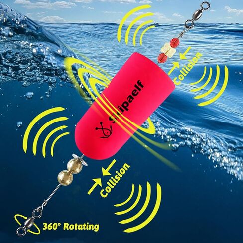 Popping Corks for Saltwater,Fishing Bobbers Weighted Fishing Floats Fishing Corks 2pcs/5pcs Redfish Speckled Trout in Saudi Arabia