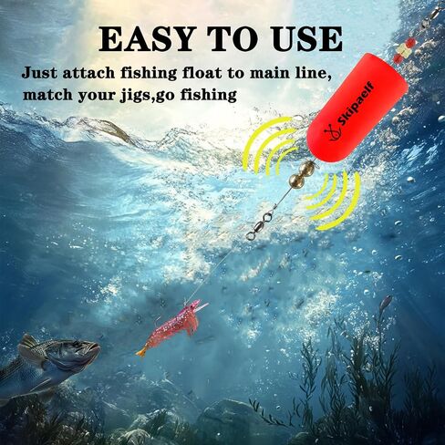 Popping Corks for Saltwater,Fishing Bobbers Weighted Fishing Floats Fishing Corks 2pcs/5pcs Redfish Speckled Trout in Saudi Arabia