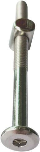 Baby Bed Crib Screws Hardware Replacement Kit 6-Set M6x18 mm Stainless Steel Hex Socket Head Bolt and Barrel Nuts in Saudi Arabia