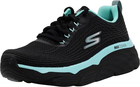 Skechers Women's Max Cushioning Elite Shoes, Black, 8 Wide in Kuwait