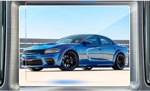 GFJNFG Screen Protector for 2011-2023 Dodge Charger 8.4 Inch Touchscreen 2021 2022 2023 Charger R/T GT SRT Hellcat Scat Pack Tempered Glass Accessories Reduce Fingerprints Anti-Scratch in Saudi Arabia