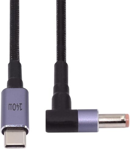 Cablecc USB-C Type C Input to DC 20V 5.5 * 2.1mm Output Power 100W 135W 140W 65W PD Charge Cable for Laptop in Saudi Arabia