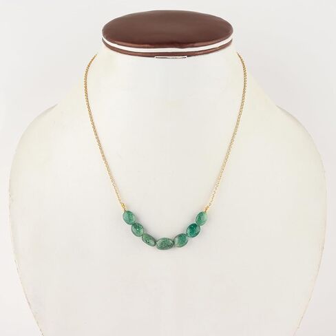 أحجار كريمة كوارتز دخانية طبيعية كاملة الأوجه خرز كريستالي أنيق قلادة مجوهرات هدية للنساء، حجر الميلاد، أحجار الشفاء، 45.72 سم in Kuwait