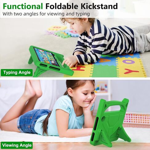 حافظة كمبيوتر لوحي للأطفال 2022 مقاس 7 بوصات (الجيل الثاني عشر فقط، إصدار 2022)، غطاء Ubearkk خفيف الوزن ومضاد للانزلاق ومقاوم للصدمات ومناسب للأطفال غير متوافق مع iPad/Samsung/ONN Tab in Kuwait